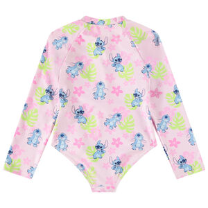 Maillot de bain 1 pièce anti-UV SPF 50+ imprimé Stitch Disney fille 