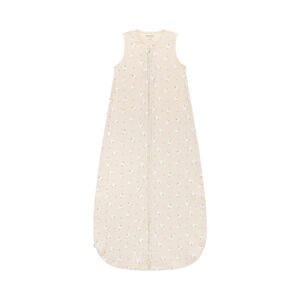 Gigoteuse TOG 0.5 en gaze imprimée moutons 18-36M La Vie à la Ferme beige 