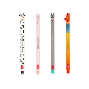 Pack de 4 stylos encre gel effaçable 
