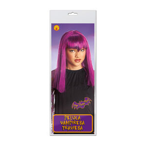 Perruque de sorcière pour enfant violine 