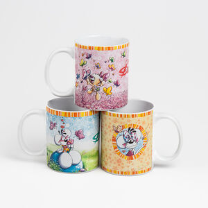 Mug en céramique Diddl et ses Amis (Modèle Aléatoire) 