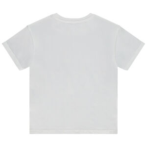 T-shirt manches courtes avec Tour Eiffel mat brodé garçon 