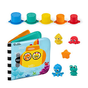 Coffret de 11 jouets de bain multicolores Océan 