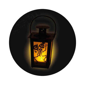 Petite lanterne lumineuse d'Halloween 