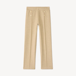 Legging fille Milano avec lurex doré 