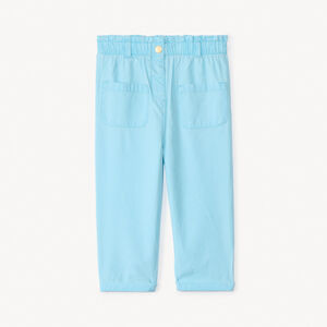 Pantalon en toile unie pour bébé fille 