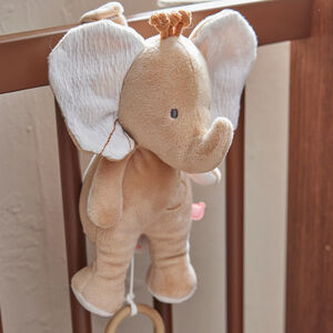 Peluche musicale mini 20cm Eléphant Bali 