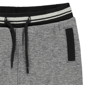 Jogging piqué effet chiné pour bébé garçon 