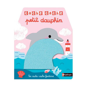 Livre matière Cache-cache petit dauphin 