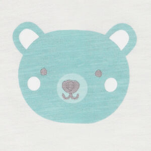 Ensemble T-shirt print ours et bermuda pour bébé garçon 