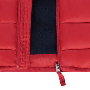 Doudoune sans manches à capuche matelassée pour bébé garçon 