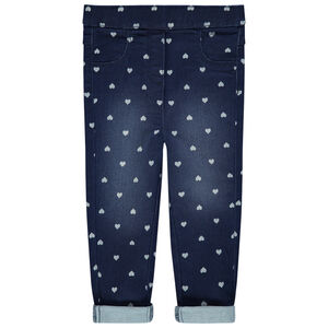 Jegging effet délavé coupe slim pour bébé fille 