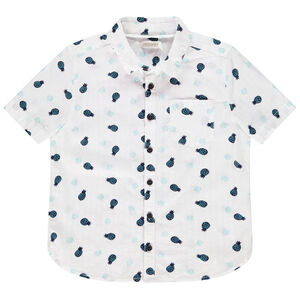 Chemise manches courtes imprimé ananas pour garçon 