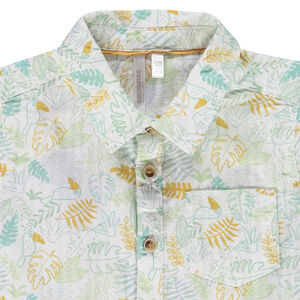 Ensemble 2 pièces imprimé feuillage pour bébé garçon 