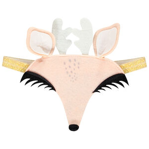 Pyjama en velours avec masque biche pour enfant fille 