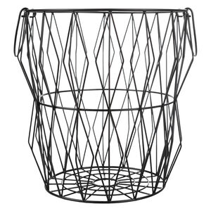 Panier de rangement en métal 