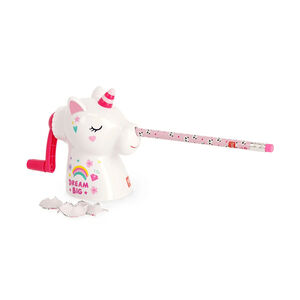 Taille-crayon à manivelle licorne Dream Big 