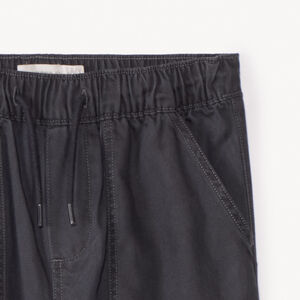 Pantalon jogger en twill uni pour garçon 