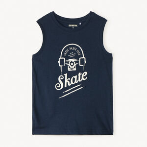 Débardeur en jersey print fantaisie pour garçon 