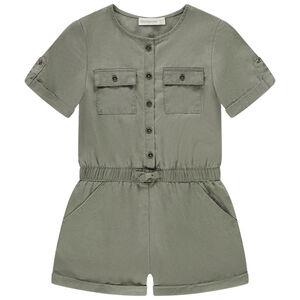 Combishort fluide à poches pour fille 