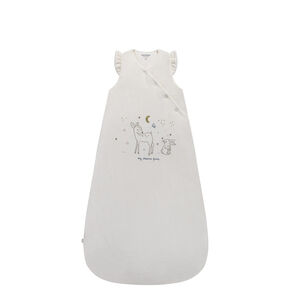 Gigoteuse sans manches TOG 3 en velours 18-36M Little Deer écru 