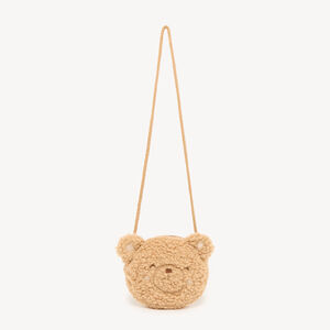 Sac bébé fille à bandoulière ourson 