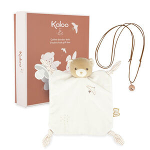 Doudou Bola et pendentif Bola coffret naissance et grossesse 