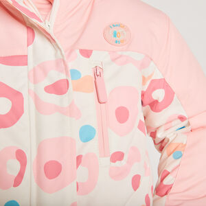 Combinaison de ski imprimé arty pour fille  