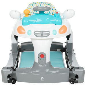 Trotteur 4 en 1 bleu/gris 