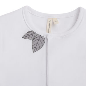 Dors-bien interlock motif oiseau pour bébé fille 