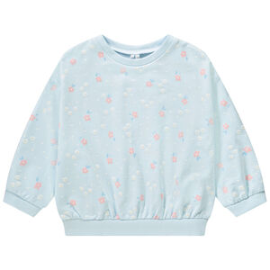Sweat oversize imprimé fantaisie pour bébé fille 
