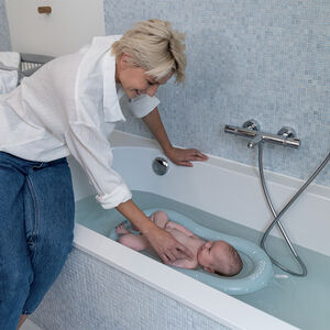 Matelas de bain gonflable - Bleu 