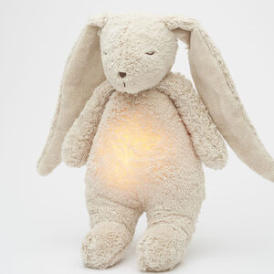 Peluche veilleuse son&lumière Coton Bio Sand Natur 