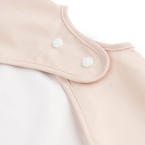 Bavoir tablier à manches longues - Rose 