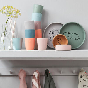 Coffret repas en silicone - Elphée multicolore 