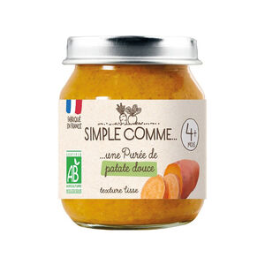 Petit pot patate douce bio 125 g 