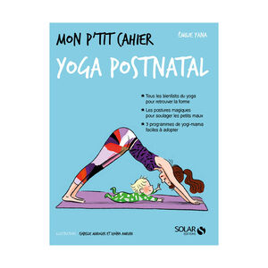 Livre "Mon p'tit cahier - Yoga post-natal" 