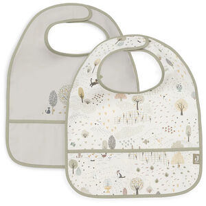 Bavoir imperméable - Tiny Park - 2 Pcs 