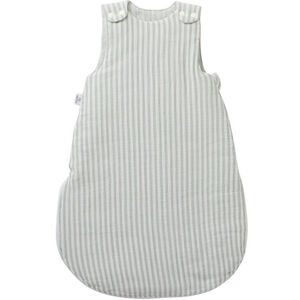 Gigoteuse sans manches - Soft Stripes - écru/vert de gris - 0/6 mois 