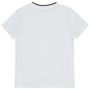T-shirt manches courtes à print fantaisie garçon 