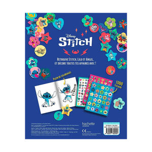 Livre de coloriages avec 1000 stickers Stitch Disney 