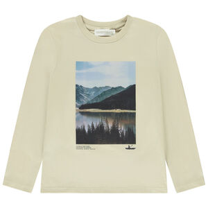 T-shirt manches longues avec print effet photo pour garçon  