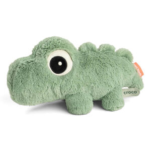 Peluche câlin Bestie 28cm Croco Vert 