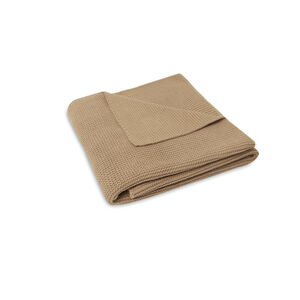 Couverture pour berceau Basic 75x100 cm Knit Biscuit 
