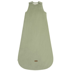 Gigoteuse sans manches T3 en velours côtelé TOG 3.5 vert 