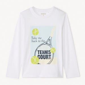 T-shirt manches longues printé pour garçon 