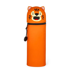 Trousse 2 en 1 en silicone Kawaii Tigre 
