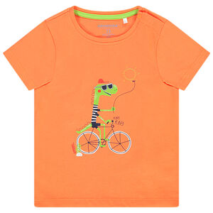 T-shirt manches courtes print animaux pour bébé garçon 