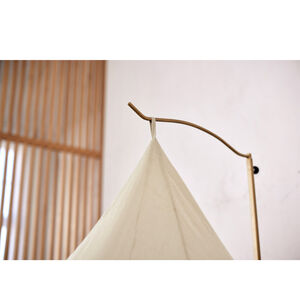 Flèche de lit pour grand ciel de lit Messing Gold 