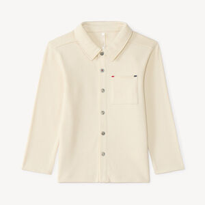 Chemise bébé garçon à manches longues en maille fantaisie 